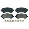 Wagner ZX856B Disc Brake Pad Set QuickStop Semi-Metallic Disc Brake Pad Set