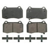 Wagner ZX960 Disc Brake Pad Set QuickStop Semi-Metallic Disc Brake Pad Set