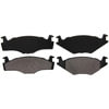 Wagner ZX280A Disc Brake Pad Set QuickStop Semi-Metallic Disc Brake Pad Set