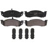 Wagner ZX385A Disc Brake Pad Set QuickStop Semi-Metallic Disc Brake Pad Set