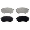 Wagner ZX433B Disc Brake Pad Set QuickStop Semi-Metallic Disc Brake Pad Set