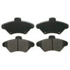 Wagner ZX600 Disc Brake Pad Set QuickStop Semi-Metallic Disc Brake Pad Set