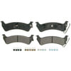 Wagner ZX666 Disc Brake Pad Set QuickStop Semi-Metallic Disc Brake Pad Set