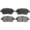 Wagner ZX822 Disc Brake Pad Set QuickStop Semi-Metallic Disc Brake Pad Set