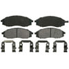 Wagner ZX830A Disc Brake Pad Set QuickStop Semi-Metallic Disc Brake Pad Set