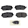 Beck Arnley 089-1872 Disc Brake Pad Set PREMIUM BRAND BRAKE PADS