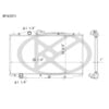 Koyorad A2571 Radiator Plastic Tank With Aluminum Core Radiator.