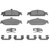 Wagner MX727 Disc Brake Pad Set ThermoQuiet Semi-Metallic Disc Brake Pad Set