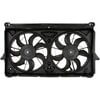 VDO FA70617 Dual Radiator and Condenser Fan Assembly Fan Assembly
