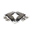Advics AD1293 Disc Brake Pad Set ADVICS Ultra-Premium Ceramic Brake Pads