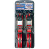 Ancra 95001 Cambuckle Tie Down Strap - 96" L x 1" W, for 400 lbs. WLL, with Vinyl S-Hooks