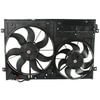 APDI RADS 6010358 Dual Radiator and Condenser Fan Assembly + Cross ...