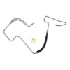 Edelmann 92517 Power Steering Pressure Line Hose Assembly 16MM Banjo x 16MM Male "O" Ring