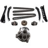 Melling Engine Products 3-391SCWP Engine Timing Chain Kit with Water Pump Stock Replacement Engine Timing Chain Kit with