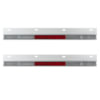 10601 by UNITED PACIFIC - Straight Conspicuity Reflector Plate (Card of 2)