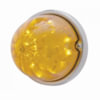 39596 by UNITED PACIFIC - 17 LED Watermelon Flush Mount Kit With Low Profile Bezel, Amber LED/Amber Lens