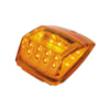 39527 by UNITED PACIFIC - 17 LED Reflector Square Cab Light, Amber LED/Amber Lens