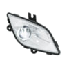 United Pacific 32901 Fog Light Chrome Single LED Fog Light for 2018-2024 Freightliner Cascadia, Passenger, Competition Series