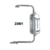 23901 by CHAM-CAL - Door Mirror - Jr. West Coast Assembly, Convex Center Mount, 6 in. x 10 in., Stainless Steel