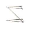 22013 by GROTE - Door Mirror Bracket - West Coast Bracket Assembly, Stainless Steel