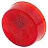 45822 by GROTE - CLR/MARKER LMP, 2" DIA., RED, SLD w/ OPTIC LENS
