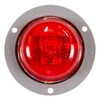 Grote 47372 Side Marker Light CLR/MKR,2.5" REDW/GRAY FLNG,SNOVALED,PC