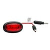 Grote 47972 Side Marker Light MicroNova LED Clearance Marker Light - Red, with Grommet