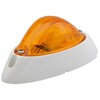 Grote 52063 Turn Signal Light Small Aerodynamic Combination Marker Side Turn Light - White Base