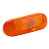 Grote 52893 Tail Light Torsion Mount(R) III Oval Stop Tail Turn Lights, Front Park, Female Pin, Amber Turn