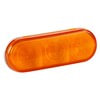 Grote 54163 Side Marker Light SuperNova® NexGen™ Oval LED Stop Tail Turn Lights, Male Pin, Amber