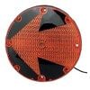 Grote 56083 Tail Light 7" School Bus Lights - Single Contact w/ Arrow Lens, 12V