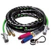 Grote 81-3112 Air Brake Hose and Power Cable Assembly 3-in-1 UltraLink™ Power Cord and Air Assemblies, 12' Black
