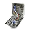 87151 by GROTE - Trailer Nosebox Assembly - Ultra-Pin Receptacle, Gray, 7 Threaded Post