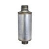 M070008 by DONALDSON - Exhaust Muffler - 19.75 in. Overall length