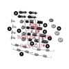 Meritor KIT1105B Air Drum Brake Kit Air Drum Brake Kit, 15.00 in. Brake Diameter, Stopmaster II, 12 Degrees