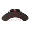 Meritor KIT15625PM Disc Brake Pad Kit Disc Brake Pad Kit, ADB, 11 5/8 in. Backing Plate Width, Single Piston Caliper, ADB1560