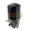 E17706 by EUCLID - Air Brake Dryer, New, 12 Volt, Standard, 0.25 in. NPT Control Port, 0.50 in. NPT Delivery Port