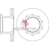 M44D71601 by MERITOR - Disc Brake Rotor, 9 13/16 in. Bolt Circle Diameter, U-Shaped, 14 13/16 in. Outside Diameter, M16 X 2.0