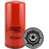 Baldwin BD324 Engine Oil Filter Engine Oil Filter - Dual-Flow Lube Spin-On used for Various Applications
