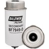 Baldwin BF7949-D Fuel Water Separator Filter Secondary Fuel/Water Separator Element Filter - with Removable Drain