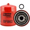 Baldwin BF862 Fuel Filter Fuel Filter - Secondary with Removal Nut used for Case, Davis, Drott Equipment