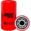 Baldwin B7177 Engine Oil Filter Engine Oil Filter - Lube Spin-on, 1 1/8-16, 12 Nominal, 30 Absolute