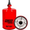 BF781 by BALDWIN - Fuel Filter - Primary Spin-on with Drain used for Various Truck Applications