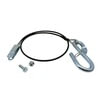 Demco 05408 Air Brake Cable Surge Brake Actuator Safety Cable - 42" Length, with Spring Latch Hook and S Hook