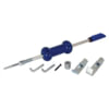 AES Industries 6010 Dent Puller Glue 9-Piece Mid-Series Slide Hammer Dent Repair Kit 5 lb. Automotive Sheet Metal Puller Set
