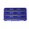 Astro Pneumatic 78142 Socket Set 42-Piece 1/4" Drive Low Profile Nano Impact Bit Socket Set with 11mm Outside Hex
