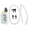 CTA Tools 1250 Brake Bleeder Jar Kit One Man Brake Fluid Bleeding Bottle Kit Magnetic Collection Hardware Tapered Fittings