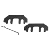 CTA Tools 7641 Engine Crankshaft Turning Socket Tool Engine Camshaft Timing Alignment Locking Fixture Set for Ford V6