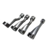 CTA Tools 7468 Fuel Injection Fuel Rail Pressure Sensor Wrench 4-Piece 12-Point Bi Hex Fuel Injection Line Flare Nut Wrench