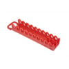 Ernst 5310 Screwdriver 10 Tool Capacity Standard and Stubby Screwdriver Gripper Red Organizer